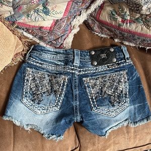Size 25 miss me shorts